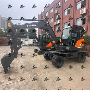 Nouvelle pelleteuse à roues de 6 tonnes/Corée du Sud Doosan Develon Dx60w Eco Mini pelleteuse à roues Dx60w-9c à vendre - Product Image 1