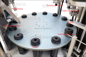 Silian vendas quentes personalizadas máscara delineador batom 1 ~ 15ml com bola de enchimento e tampa máquina de linha de produção - Product Image 4