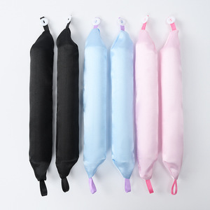 Ensemble de rouleaux à cheveux sans chaleur, 6 pièces, outil de coiffage en mousse à fermeture à pression pour un coiffage à grandes vagues, noir - Product Image 4