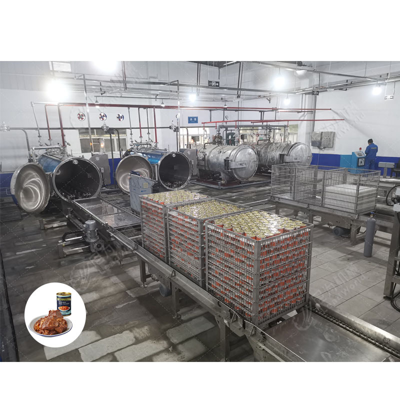 LWT Automatic Canned Meat Production Line