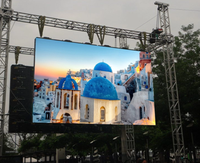 Mur vidéo LED couleur pleine gamme intérieur/extérieur P4.81 IP65 pour affichage numérique, signalisation d'ascenseur, centres commerciaux, métros et scènes