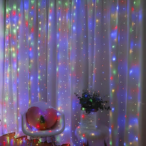 Décorations de Noël Maison de Dépôt d'Usine, Rideau Lumineux LED <span class=keywords><strong>Guirlande</strong></span> Chaîne Blanche Joyeux Noël Nouvel An, Extérieur - Product Image 3