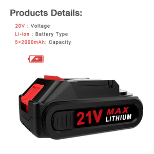 แบตเตอรี่ลิเธียมไอออน OEM 12v 14.4v 18v 20v 24v 40v 60v 2ah 3ah 5ah 6ah 9ah 12ah สำหรับเครื่องมือไฟฟ้า ใช้แทนแบตเตอรี่ Xr - Product Image 5