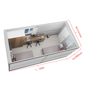 Ufficio e Alloggio Temporaneo Prefabbricato Modulare, <span class=keywords><strong>Container</strong></span> Pieghevole per Cantieri Edili - Product Image 4