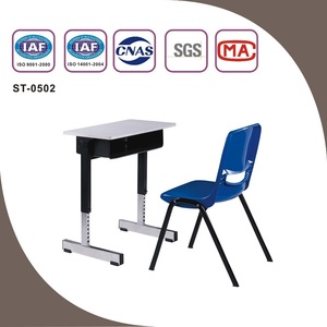 Modern SONGYE Height <b>Adjustable</b> Steel & Plastic School <b>Table</b> and Chair Sets With 1 Year Warranty for Commercial Use ST-0502 Scho - Product Image 2
