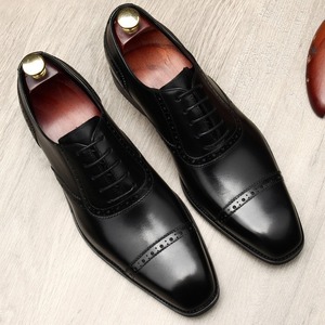 Chaussures en cuir pour hommes de grande taille, de haute qualité, neuves, très vendues, en cuir véritable, style britannique, pour affaires - Product Image 3