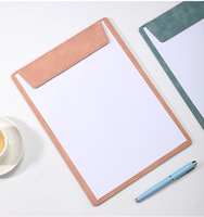 Porte-documents magnétique en cuir PU A4 avec logo personnalisé, bloc-notes de conférence, fermeture magnétique, porte-documents pour réunions d'affaires