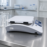 Agitateur magnétique chauffant numérique portable électrique de laboratoire, mélangeur magnétique de laboratoire, équipement de chauffage de laboratoire