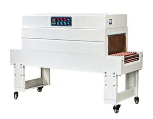 Automatic Small Heat Sleeve Type Pvc Film Food Box Chocolate Bottle Label Shrink Wrapping Machine For Sale