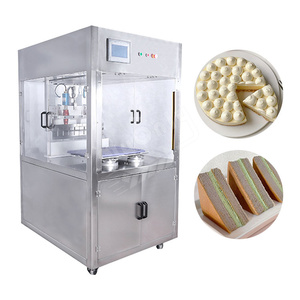 MY Automatic Round Cake <strong>Cheesecake</strong> Cut Machine Ultrasonic Food Foam <strong>Sponge</strong> Brownie Cutter Machine for Cake - Product Image 2