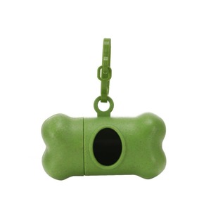 Dispensador portátil de bolsas para excrementos de perro, soporte de plástico para recoger desechos de mascotas con mosquetón para uso en exteriores - Product Image 2