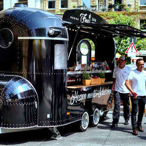 Furgoneta de comida callejera multifuncional de China, camión de comida de remolque de comida de acero inoxidable móvil totalmente equipado con DOT CE - Product Image 1