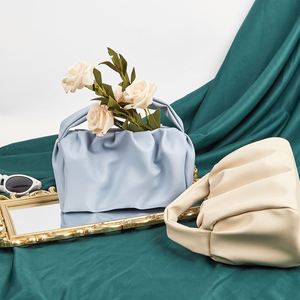 Bolso de Mano de Moda para Mujer, Bolsa de Cosméticos de Nailon PU Plisado, Fábrica BSCI - Product Image 4