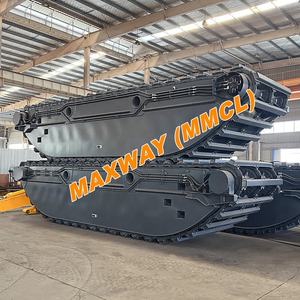 ชุดตีนตะขาบสำหรับรถขุดสะเทินน้ำสะเทินบก 20 ตัน พร้อมมอเตอร์และลูกปืน DOOSAN รับน้ำหนักได้ 37.7 ตัน แบบโซ่สำหรับงานหนัก รุ่น MAX200PU - Product Image 2