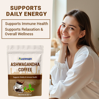 Boisson en poudre de café à l'extrait d'Ashwagandha VitaSpring, avec Reishi, Chaga, Crinière de lion pour le sommeil