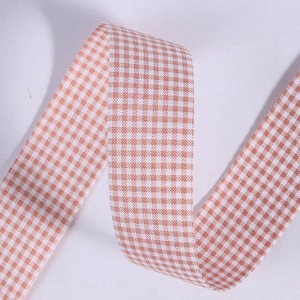 <b>Wired</b> Edge Checkered <b>Ribbon</b> Sturdy Lattice <b>Ribbon</b> For Wreath Making Chair Sash Wedding Decor - Product Image 2