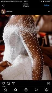 S1277Q 2026 New Luxury Beaded Tube <b>Top</b> Sexy Bride <b>Wedding</b> Fashion Satin Fishtail Tail <b>Wedding</b> Dress - Product Image 4