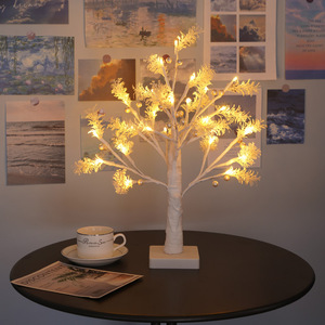 LED <b>Tree</b> <b>Lights</b> Warm Glow Indoor Decor Christmas Holiday Table Lamp SJ-SD021 - Product Image 5