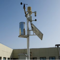 Station météo intégrée multiparamètres pour l'agriculture intelligente avec alimentation secteur et transmission 4G