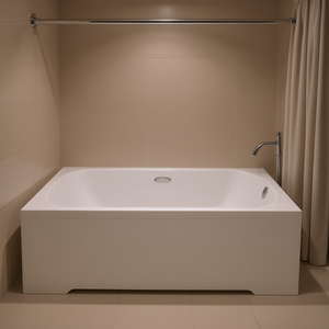 Molde de Bañera Rectangular Milo 160 x 70 cm con Panel para Instalación de Bañera - Product Image 3