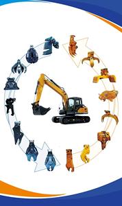 Potente Compactador Hidráulico para Excavadoras, Alta Fuerza <span class=keywords><strong>de</strong></span> Vibración para la Compactación <span class=keywords><strong>de</strong></span> <span class=keywords><strong>Concreto</strong></span> y Asfalto - Product Image 6