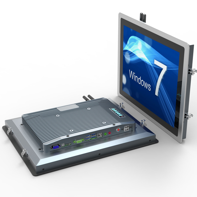 Industrial Touch Monitor Open Frame Capacitive Touch Screen 12.1'' 15'' 17'' 19'' 21.5'' Display IP65 USB DVI 3mm Bezel