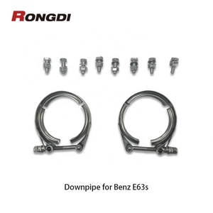 Vente Flash : Downpipe d'échappement droit à isolation thermique pour Mercedes-Benz E63/E63S W213 M178 2018+ - Product Image 3