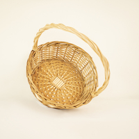 Panier à fleurs en rotin tressé, panier de rangement pour pétales et fêtes, pour mariage, anniversaire, fournitures de fête, décoration de jardin