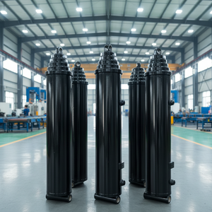 Vérins hydrauliques télescopiques Parker à simple/double effet 3, 4, 5 étapes pour camions bennes et vérins de levage pour <span class=keywords><strong>benne</strong></span> basculante - Product Image 1