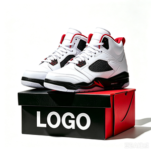 Vente en gros de baskets décontractées personnalisées avec logo, baskets de style basket-ball pour hommes et femmes, chaussures de rue de qualité supérieure, 4 Retro Black Cat FV5029-010 - Product Image 4