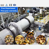 LANE Fruit Voedselafval Organische Compost Poeder Meststof Productielijn Machine Industriële Verwerkingsapparatuur