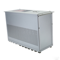 Boîtier de rack 4U personnalisé de 19 pouces, châssis de subrack, boîtier d'instrumentation en alliage d'aluminium extrudé, boîtier de contrôle de carte PCB, serveur OEM