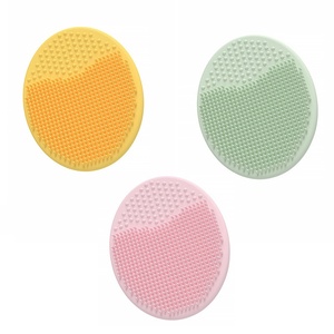 Brosse de bain en silicone pour bébé, éponge anti-croûtes de lait, outil de nettoyage pour nourrissons, accessoires de bain, emballage en sachet - Product Image 5