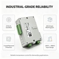 Controlador de Temperatura Delta DTC1000L para Riel DIN, 24VDC, Salida 0-10V, RS-485 Modbus PID para Horno y HVAC