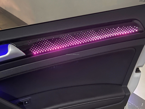 Kit d'éclairage d'ambiance automobile Autowellus 21 lumières 12V pour VW Golf 7 MK7/MK7.5 Facelift, contrôle par écran OEM, lumière décorative symphonique - Product Image 4