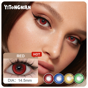 YITONGNIAN <span class=keywords><strong>Lentilles</strong></span> de <span class=keywords><strong>contact</strong></span> colorées 14,5 mm en gros, <span class=keywords><strong>lentilles</strong></span> de cosplay, <span class=keywords><strong>lentilles</strong></span> optiques pour la couleur des yeux, <span class=keywords><strong>lentilles</strong></span> de <span class=keywords><strong>contact</strong></span> pour <span class=keywords><strong>Halloween</strong></span> et l'anime - Product Image 1