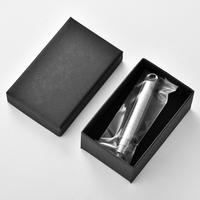 PioneerEDC Nouveau stylo tactique miniature en alliage de titane personnalisé argenté avec crochets en acier tungstène pour l'escalade et la rupture de verre
