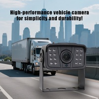 Sistema de Cámara de Visión Trasera con Cable para Automóviles, Camiones, Tractores y Autobuses, Kit de Seguridad con Visión Nocturna de Alta Resistencia