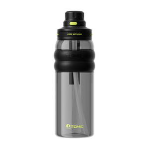 Tomic Sports Water Bottle 820Ml <b>Large</b> Capacity Portable Straw <b>Cup</b> For Gym Outdoor Use - Product Image 5