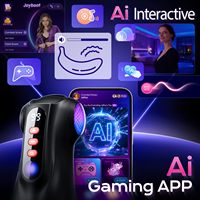 3 Austauschbare Hüllensets AI Sync Pocket Pussy Stroker Maschine APP-Steuerung Erwachsenenspielzeug Vibrierender Saugender Männlicher Masturbationsbecher
