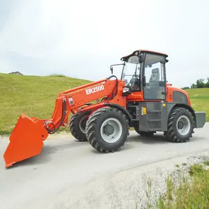 EVERUN ER2500 Cheap Wholesale small telescopic multi mini wheel compact loader