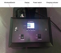 Projecteur mural de banquet TV RGBWA+UV, éclairage de scène sans fil DMX sur mât, batterie intégrée, 9x10W, pour table de buffet