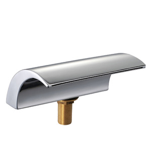 Bathtub Faucet Waterfall <b>Style</b> 7.0gpm Ceramic Valve Core Oval Rainfall <b>Spray</b> No Handles - Product Image 1