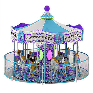 Service de location de carrousel pour enfants de 16 places, manège classique pour les affaires de location de fêtes et les attractions foraines - Product Image 2