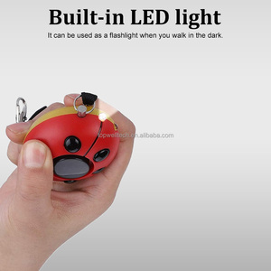 Dispositivo Antirrobo Portátil, Sistema de Alarma de Seguridad de 120db con Luz LED para Personas Solitarias - Product Image 4