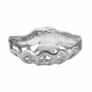 Bol en fonte d'aluminium de haute qualité, idéal pour les projets de décoration intérieure de luxe nécessitant un accessoire décoratif robuste. - Product Image 1