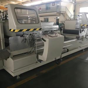 Endüstriyel alüminyum profil kesme ekipmanı-Metal kesme parçaları için çift kafa 45 ° hassas gönye testere - Product Image 3