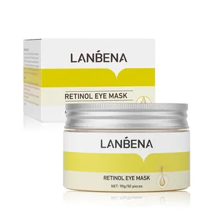 LANBENA rétinol anti-rides coton masque pour les yeux sous les yeux patchs anti-rides pour les yeux gonflés