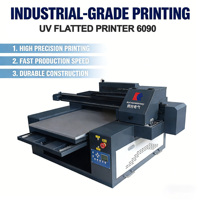 Impresora UV de Inyección de Tinta de Cama Plana Industrial para Impresión en Paneles Metálicos y Vidrio, Máquina de Impresión Digital de Gran Formato Serie RC-P