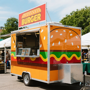 Carritos Foodtruck, Remolques para Helados, Carritos para Hot Dogs, Carritos para Pizza, Carritos para Doner Kebab, Camión de Comida Móvil con Cocina Completa - Product Image 2